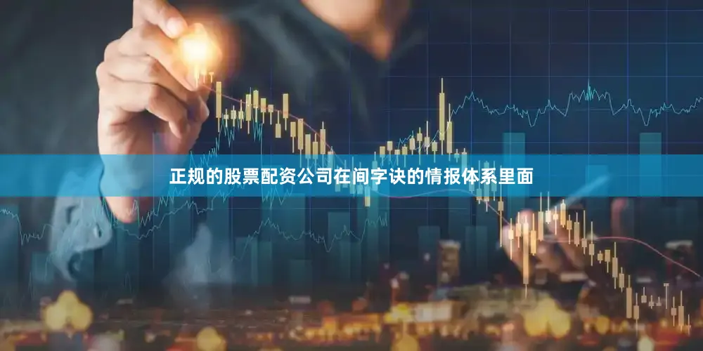 正规的股票配资公司在间字诀的情报体系里面